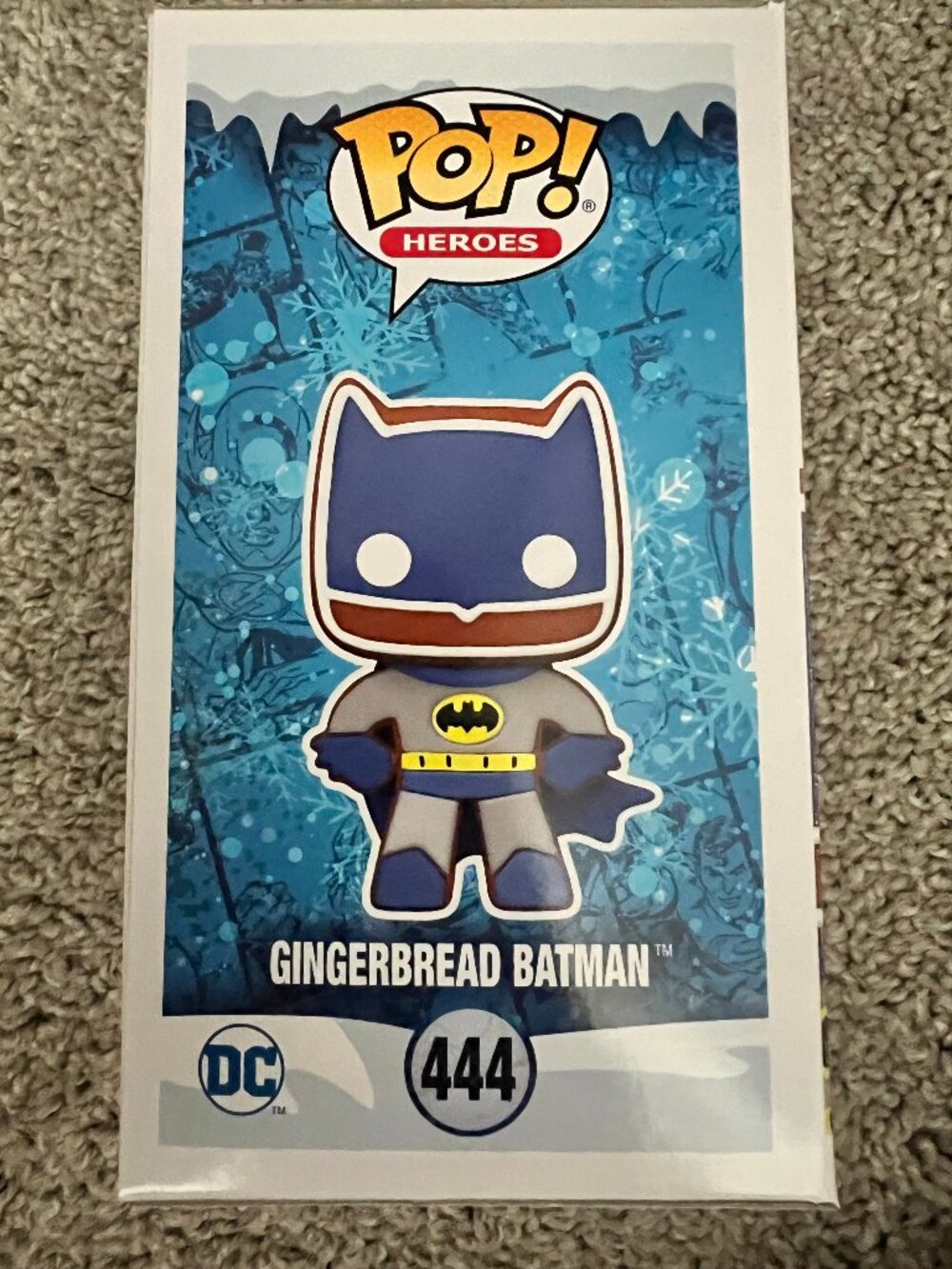 Funko Pop Heroes Gingerbread Batman NWT - Picture 3 of 5